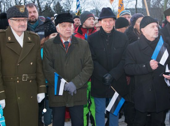 Eesti Vabariigi 99. aastapäeva tähistamine